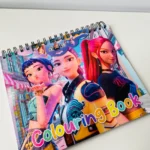 K- pop colouring book