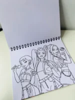 K- pop colouring book - Image 3